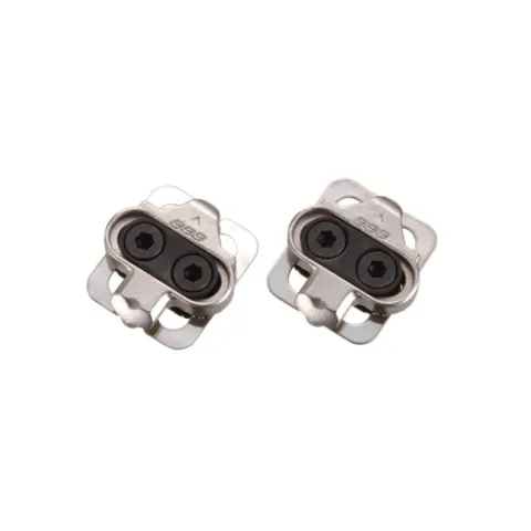BBB Cycling Schuhplatten OEM Click&Go 20 St. 20 silber - zuverlässige Cleats für sicheres Klicken