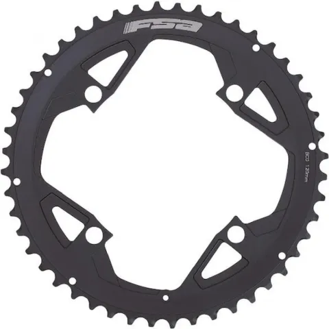 FSA Kettenblatt Road Gossamer 4-Arm 2x 90 mm x 34 T Schwarz - präzise Schaltperformance