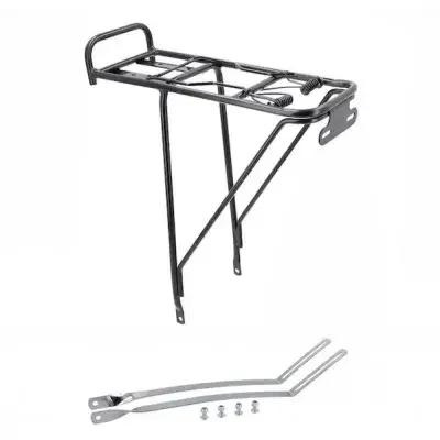 Procraft Gepäckträger für 24" Kinderräder 24" Schwarz - stabile Transportlösung