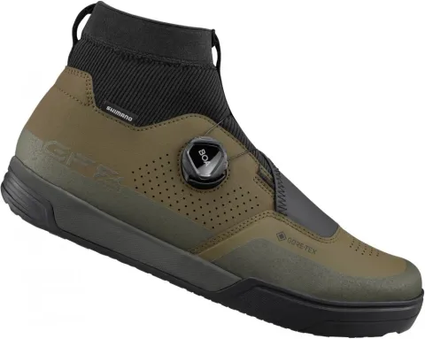 SHIMANO Fahrradschuhe GF800GTX Herren/Damen MTB FLATPEDAL Größe 43, Grün