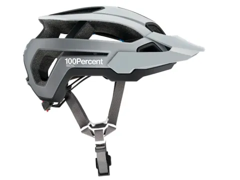 100% Altec helmet w/Fidlock L/XL Grey Fade - leichter All-Mountain-Helm mit Smartshock