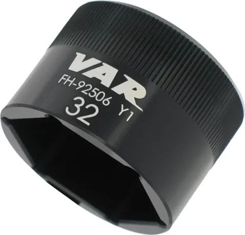 VAR Steckschlüssel 32mm Gabelkappe 32 mm - präzises Werkzeug für Federgabel-Oberkappen