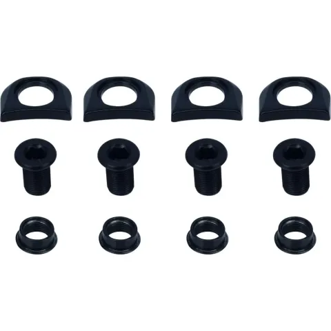 FSA Kettenblattschraubenset Megatooth für WB379 Standardgröße Schwarz - sichere Kettenblattmontage