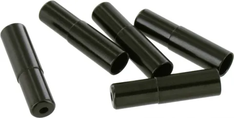 VAR 100 Stück. Außenhüllenendkappen FR-01960 Schwarz 100 Schwarz - präziser Abschluss für…