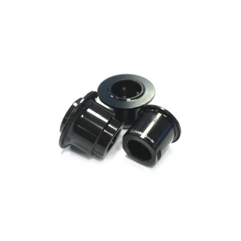 Race Face Trace 10D End Cap Endkappen Kit HR 12x142/148 mm schwarz - präziser Nabenabschluss