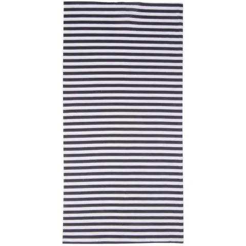 M-WAVE Hals/Kopftuch Stripes B/W - Multifunktionstuch schwarz/weiß