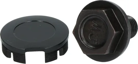SHIMANO Kurbelbefestigungsschraube FC-6000 - mit Abdeckkappe, Schwarz