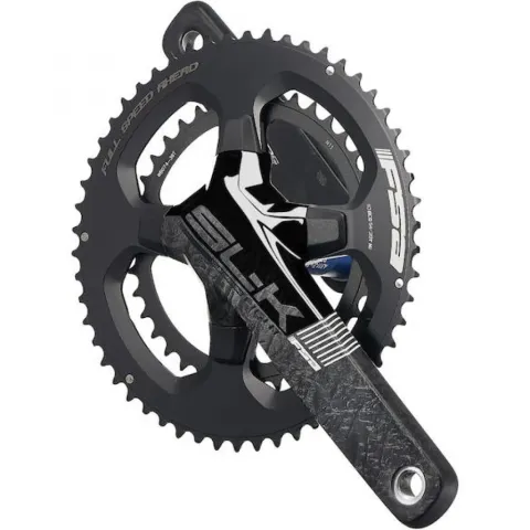 FSA Kurbelarm links SL-K Light BB386Evo 170 mm Schwarz - leichter & steifer Ersatzarm