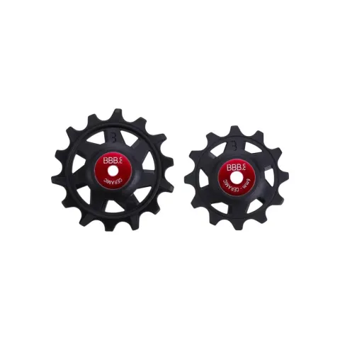 BBB Cycling Schaltungsrädchen RollerBoys 12T-14Z Ceramic 12T-14T schwarz - leichgängige, präzise…