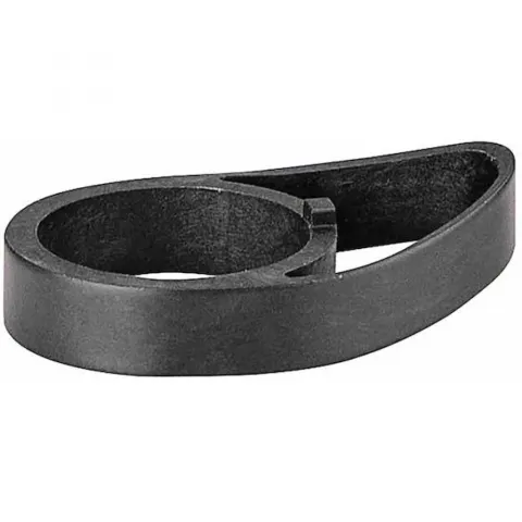 Vision Vorbauspacer Metron 5D/6D 5-10 mm Schwarz - aerodynamische Spacer für Metron-Lenker