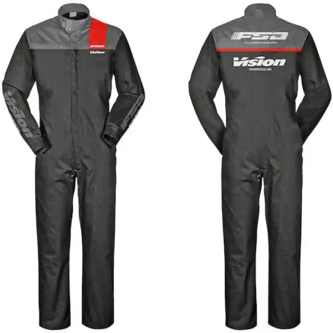 FSA Mechanikeroverall FSA/VISION anthrazit Gr. S Schwarz - robuste Arbeitskleidung in moderner…