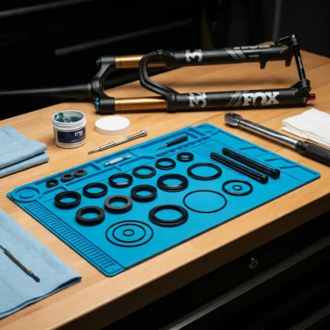 FOX Service Set 32 29in SC CSU Matte Black - präzise Wartung für Federgabeln