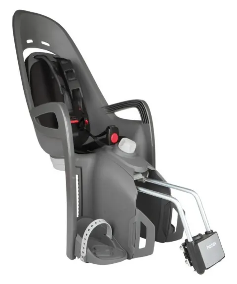 Hamax Zenith Relax Fahrradkindersitz, grau/schwarz, verstellbare Sitzposition (12,5°), integrierte…