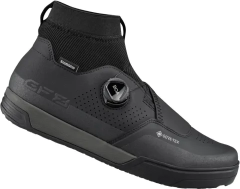 SHIMANO Fahrradschuhe GF800GTX Herren/Damen MTB Flatpedal Fahrradschuhe Größe 38 Schwarz
