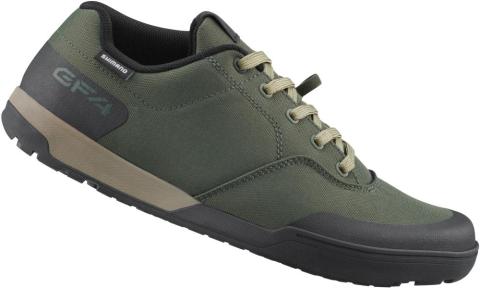 SHIMANO Fahrradschuhe GF400 Herren/Damen MTB FLATPEDAL Fahrradschuhe Größe 40 Grün