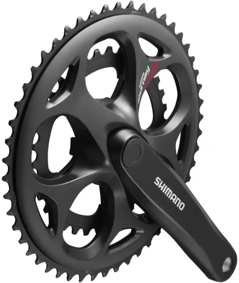 SHIMANO Kurbelgarnitur TOURNEY FC-A070 - 7-fach, 8-fach, 170 mm, 50-34 Zähne, 34 Zähne