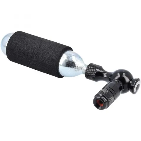 Procraft Minipumpe CO2 Thruster Ultimate One Size Schwarz - ultraleichte Pannenhilfe