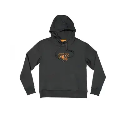 FOX Logo Pullover Hoodie Schwarz M - 300 g/m² Baumwollmix