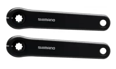 SHIMANO Kurbelarmset E-BIKE SYSTEMS FC-EN500 175 mm Schwarz - robuste E-Bike-Antriebslösung