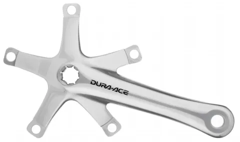 SHIMANO Kurbelgarnitur DURA-ACE TRACK FC-7710 170 Silber - maximale Bahn-Performance