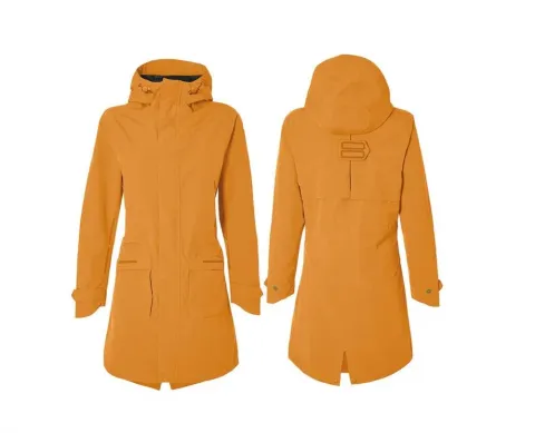 Basil Fahrrad Regenparka Mosse gold braun XS Damen