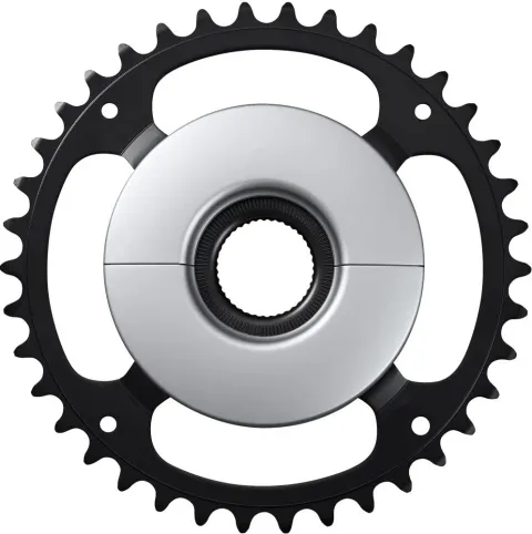 SHIMANO Kettenblatt SM-CRE50 44Z ohne Schutzscheibe - leiser, effizienter E-Bike-Antrieb