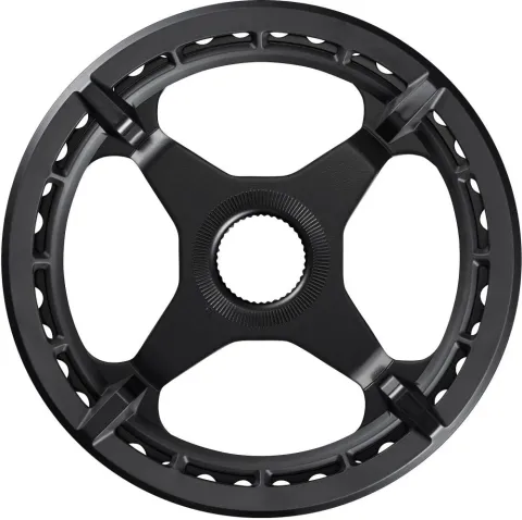 SHIMANO Kettenblatt E-BIKE SYSTEMS SM-CRE50 38Z mit Außenschutz - leiser, effizienter Antrieb