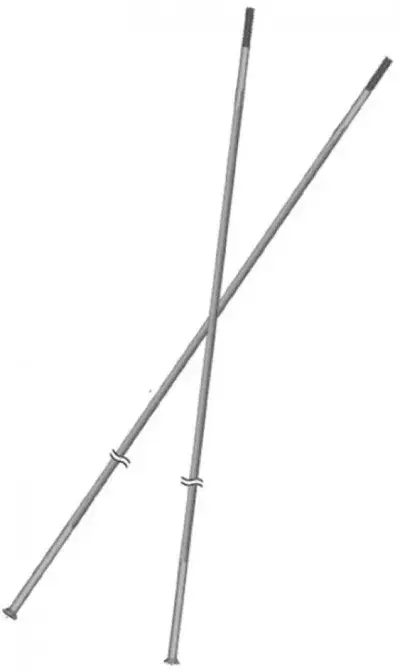 SHIMANO Speiche WH-R500 HR rechts - Ersatzspeiche für Hinterrad WH-R500