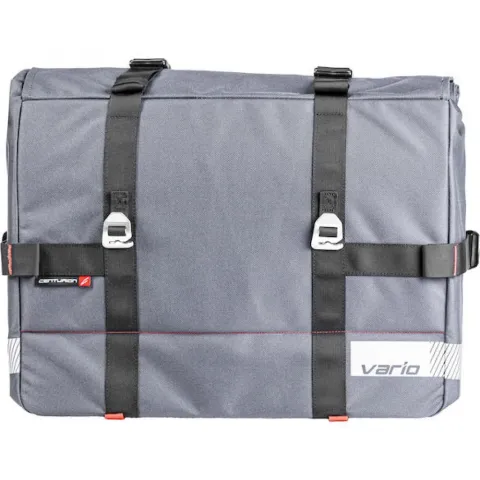 Centurion Cargo Packtaschen-Set für Gepäckträger Vario 2 x 20 Liter Grau - flexible Transportlösung