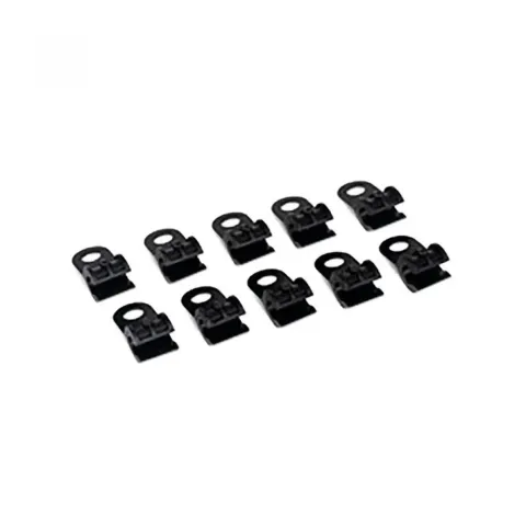 SRAM Befestigungsclip für hydraulische Bremsleitung 10er Pack, schwarz - saubere Leitungsführung