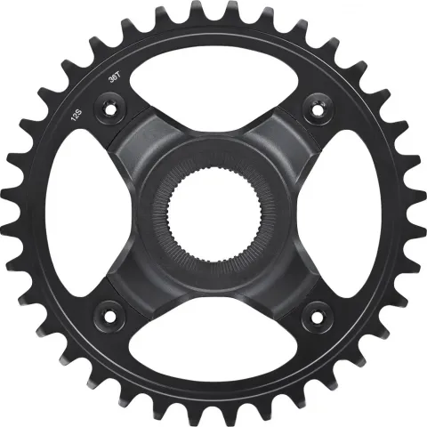 SHIMANO Kettenblatt E-BIKE SYSTEMS SM-CRE70 36Z - robustes E-MTB Antriebsupgrade
