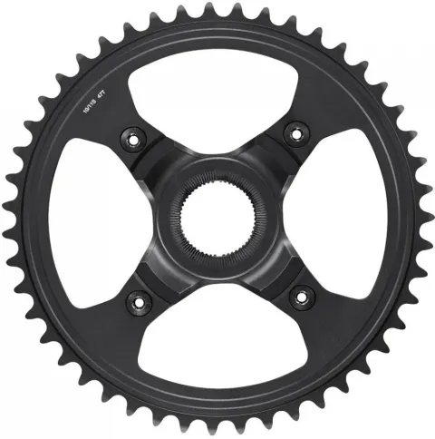 SHIMANO Kettenblatt E8000 SM-CRE80 47Z ohne KSR - effizienter Antrieb für E-MTB und Trekking