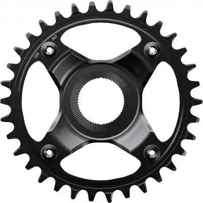 SHIMANO Kettenblatt E8000 SM-CRE80 34Z 56,5 mm - optimierte Performance für E-MTB-Antriebe