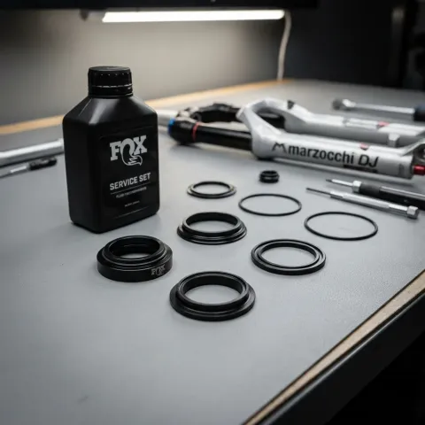 FOX Service Set Marzocchi DJ 26in 20x110 Matte Black - zuverlässige Gabel-Wartung