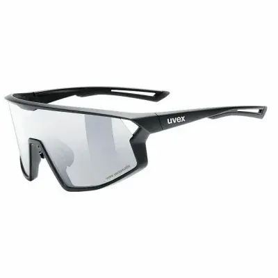 uvex skyryse V Sportbrille in Black Matt mit litemirror silver Scheibe bietet selbsttönende uvex…