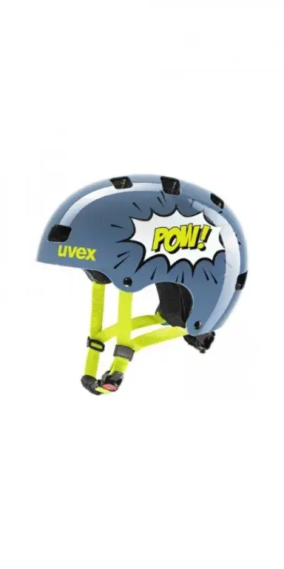 uvex kid 3 stone blue pow, Hartschalen-Kinderfahrradhelm, Größe 55-58 cm, innovative…