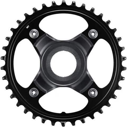 SHIMANO Kettenblatt E8000 SM-CRE80 38Z ohne KSR - Effiziente Performance für E-MTB-Antriebe