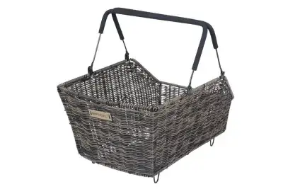 Basil Gepäckträgerkorb Cento Rattan Look Gepäckträgerkorb 22 Liter - braun - wetterfest…