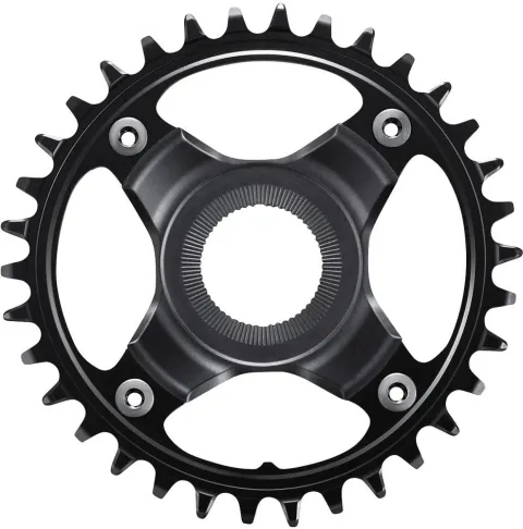 SHIMANO Kettenblatt E8000 SM-CRE80 34Z 55 mm Kettenlinie - effizienter E-MTB-Antrieb